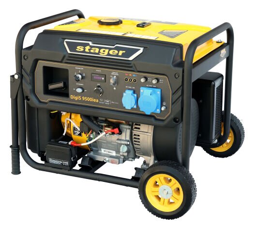 Stager DigiS 9500iea Generator digital invertor open-frame 9.5kW, monofazat, benzina, optional autom